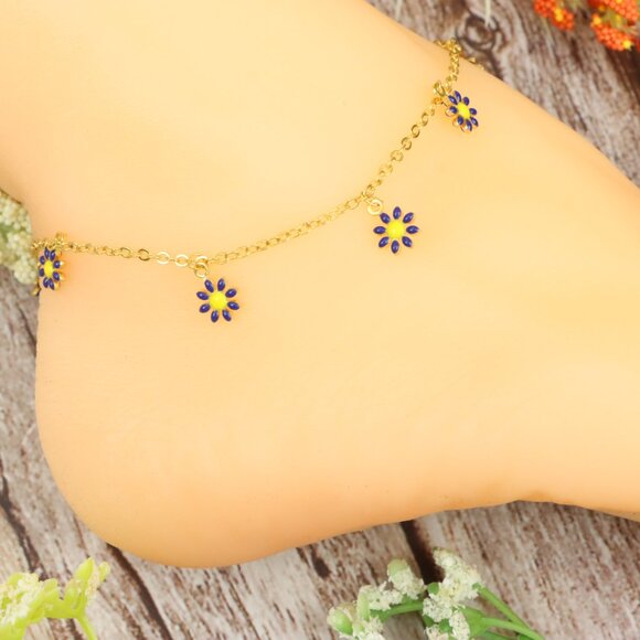 "Dainty Anklet for Women – Elegant Everyday Jewelry & Perfect Gift | MLCRC1223 - Picture 5 of 10